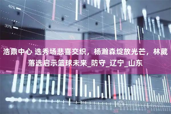 浩鼎中心 选秀场悲喜交织，杨瀚森绽放光芒，林葳落选启示篮球未来_防守_辽宁_山东